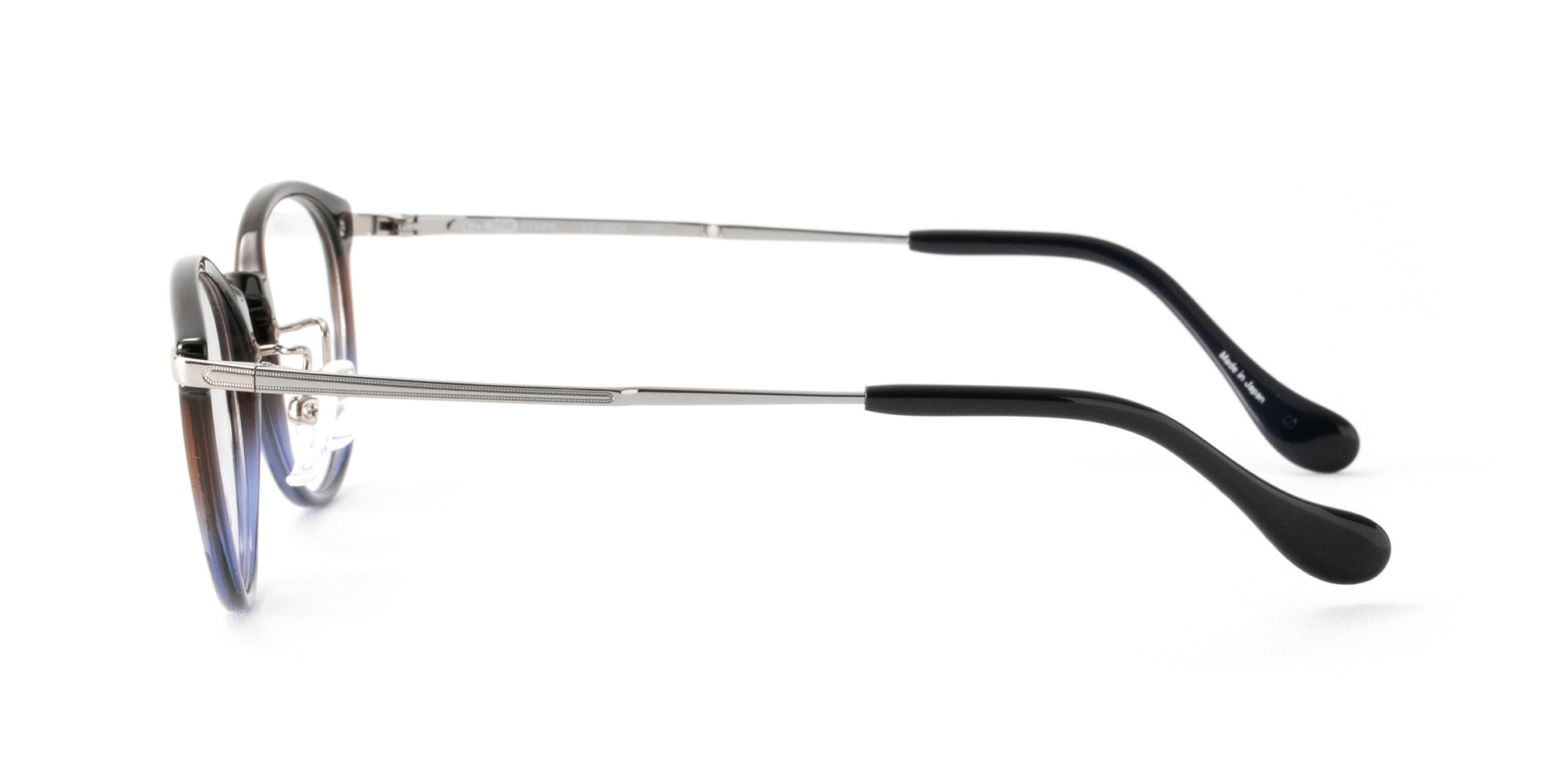 ブラウン×ブルー