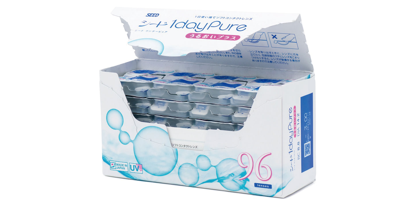 【定期便】シード1dayPureうるおいプラス 96枚