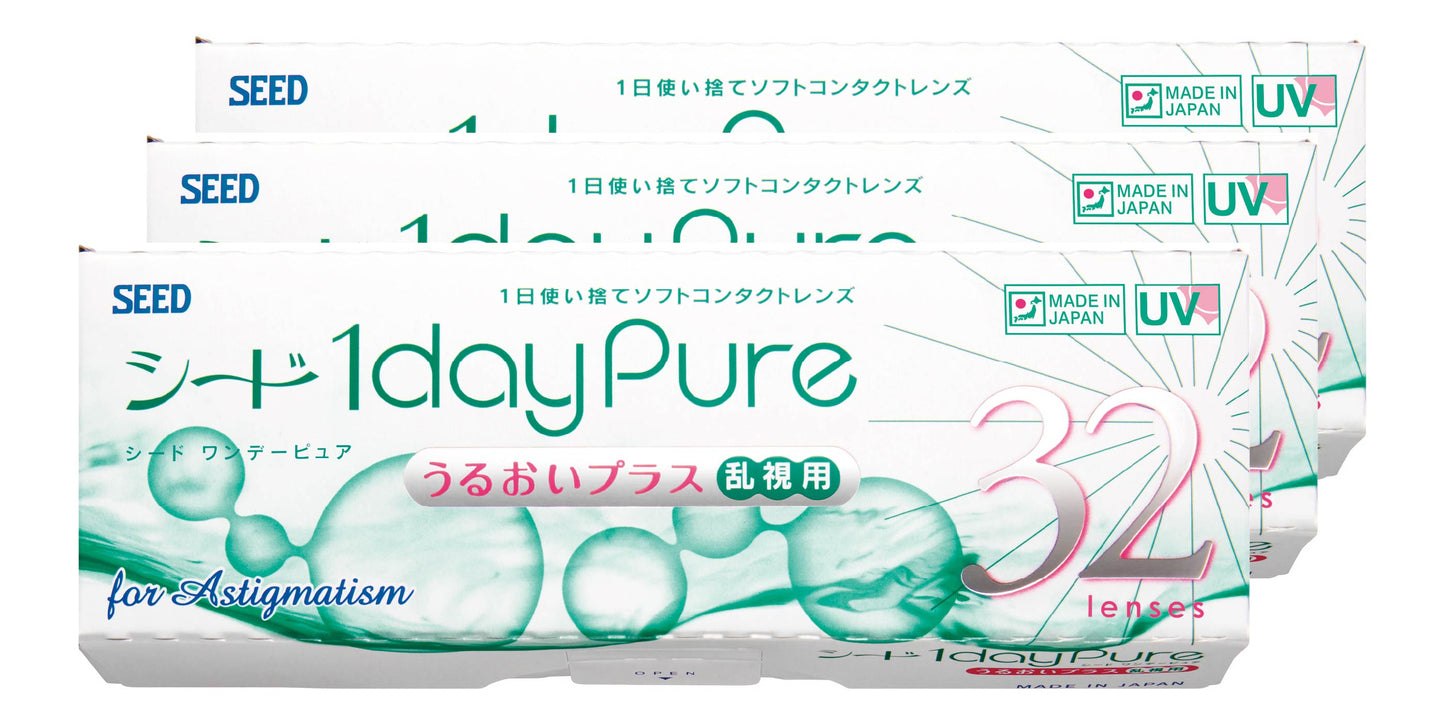 【定期便】シード1dayPureうるおいプラス乱視用 96枚