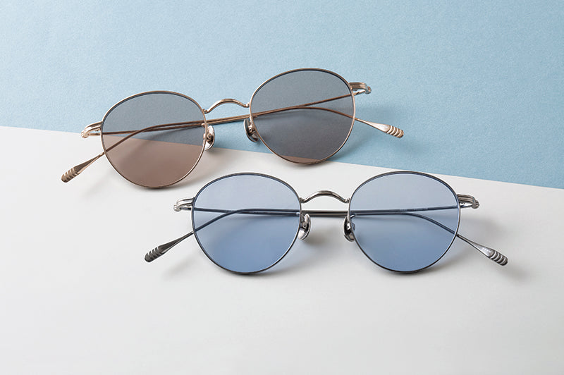 シルバー/ライトブルー