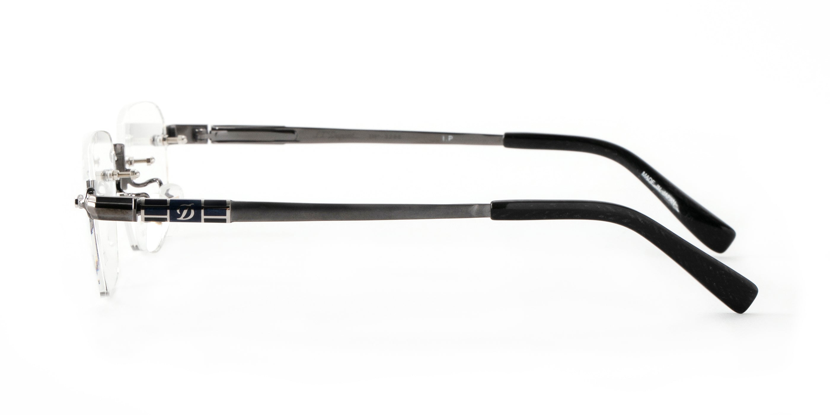 《定価36,000円》S.T.Dupont／デュポン　ブラック×グレー メガネサングラス/メガネ